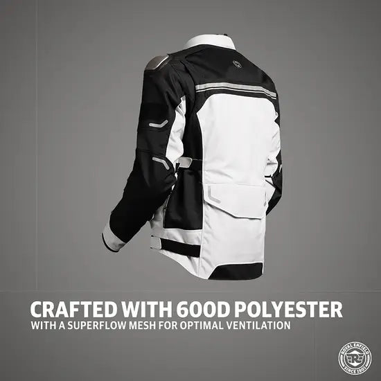 CROSSROADER RIDING JACKET - LIGHT GREY