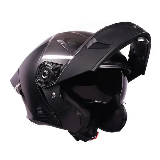 ROYAL ENFIELD STEALTH MODULAR HELMET - MATT BLACK